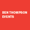 Return to the Ben Thompson Events Home Page.